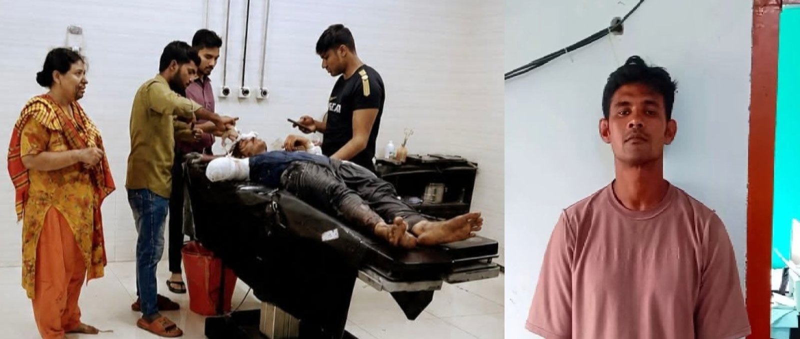 মেহেরপুরে কুপিয়ে এক তরুনীর হাত বিচ্ছিন্ন ॥ অভিযুক্ত যুবক শায়ন আটক