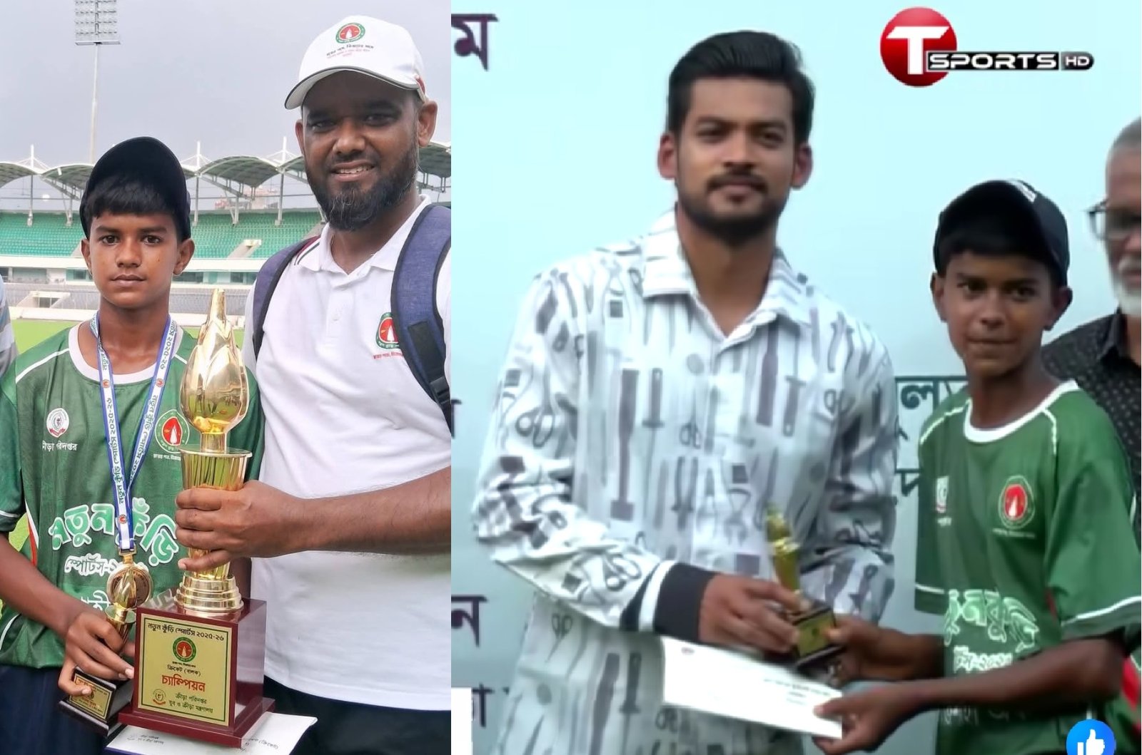 নাচোলের ছেলের বোলিং ঘূর্ণিতে নতুন কুড়ি প্রতিযোগিতায় চ্যাম্পিয়ন রাজশাহী