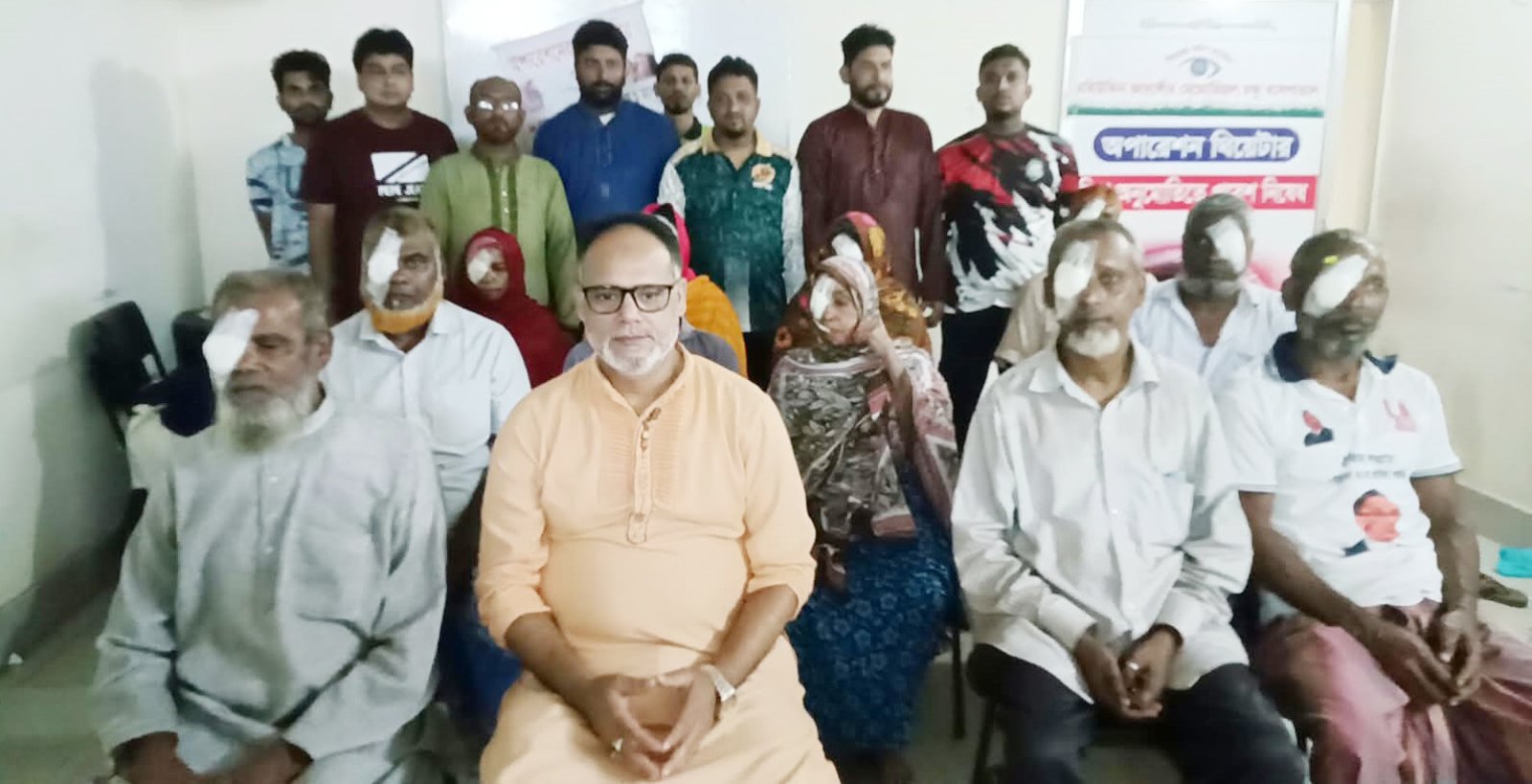 জেলা যুবদলের উদ্যোগে বিনামূল্যে ছানি অপারেশন ॥ প্রশংসা উপকারোভীগাদের