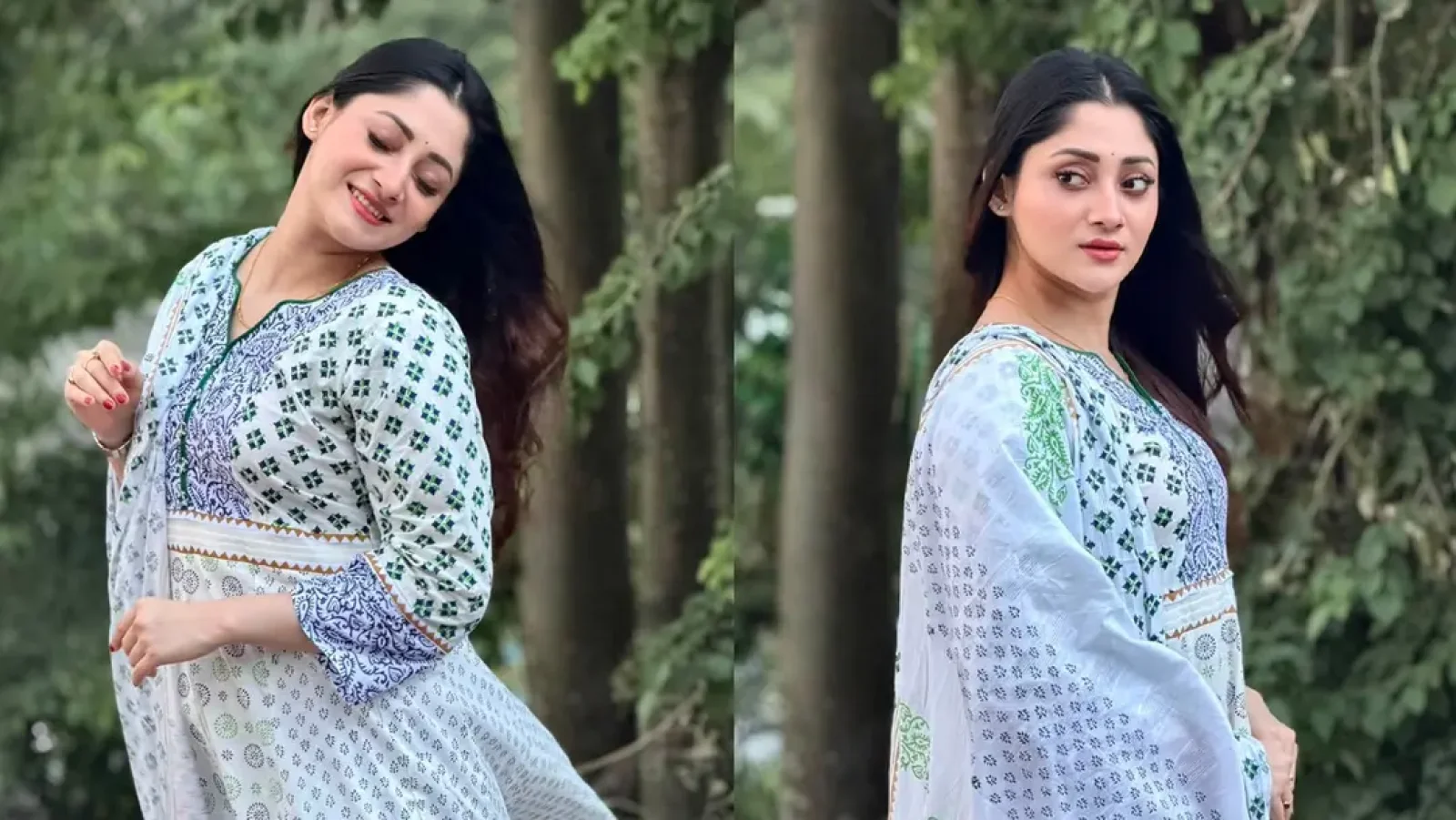বাগদান গুঞ্জনের মাঝে নতুন ছবি প্রকাশ পূজা চেরির