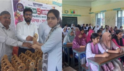 পত্নীতলায় এ প্লাস প্রাপ্ত পরীক্ষার্থীদের সংবর্ধনা