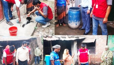 চাঁপাইনবাবগঞ্জে বাড়ি বাড়ি মিলছে এডিসের লার্ভা ॥ জনসচেতনতা ছাড়া ডেঙ্গু নিয়ন্ত্রণ সম্ভব নয়