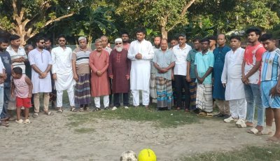 দুর্গাপুরে আরাফাত রহমান কোকোর জন্মবার্ষিকী উপলক্ষে ফুটবল টুর্নামেন্ট