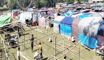 রাণীনগরে শুরু হয়েছে তিনশ বছরের ঐতিহ্যবাহী কুজাইল মেলা